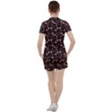 Heart Cherries Brown Women s Tee and Shorts Set View2