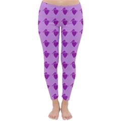 Punk Heart Violet Classic Winter Leggings by snowwhitegirl