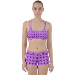 Punk Heart Violet Women s Sports Set by snowwhitegirl