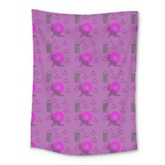 Punk Baby Violet Medium Tapestry