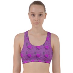 Punk Baby Violet Back Weave Sports Bra by snowwhitegirl