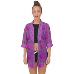 Punk Baby Violet Open Front Chiffon Kimono by snowwhitegirl