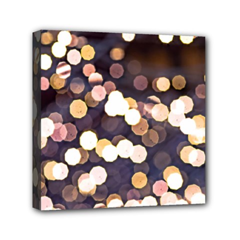 Bright Light Pattern Mini Canvas 6  X 6  by FunnyCow