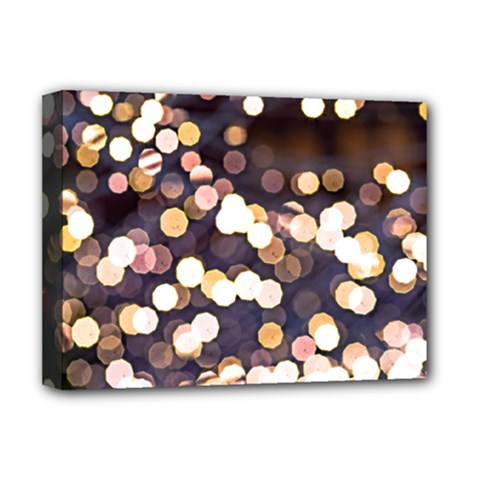 Bright Light Pattern Deluxe Canvas 16  X 12   by FunnyCow