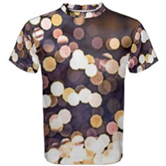 Bright Light Pattern Men s Cotton Tee by FunnyCow