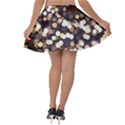 Bright Light Pattern Velvet Skater Skirt View2