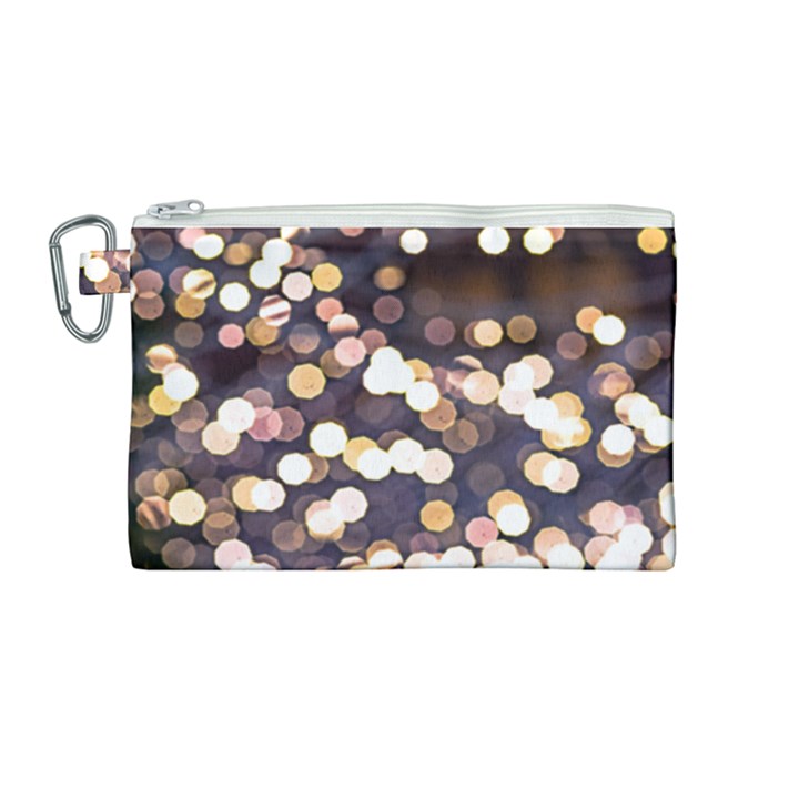 Bright Light Pattern Canvas Cosmetic Bag (Medium)