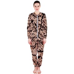 Earth  Light Brown Wet Soil Onepiece Jumpsuit (ladies)  by FunnyCow