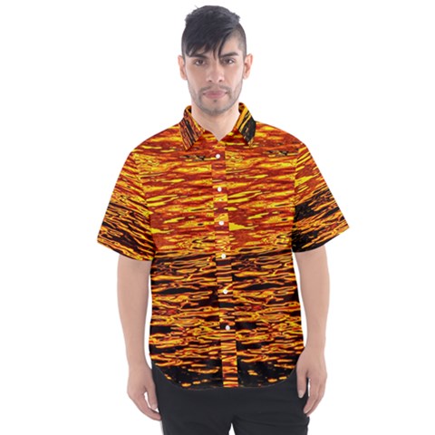 Liquid Gold Men s Short Sleeve Shirt by FunnyCow