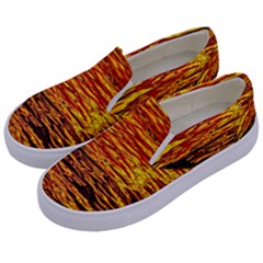 Liquid Gold Kids  Canvas Slip Ons by FunnyCow