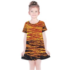 Liquid Gold Kids  Simple Cotton Dress by FunnyCow