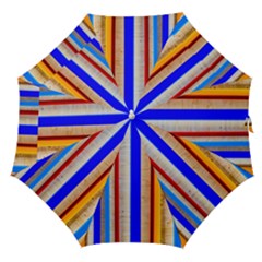 Colorful Wood And Metal Pattern Straight Umbrellas by FunnyCow