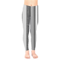 Shades Of Grey Wood And Metal Kids  Legging by FunnyCow