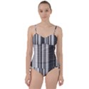 Shades Of Grey Wood And Metal Sweetheart Tankini Set View1