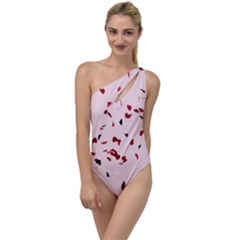 Love Is In The Air To One Side Swimsuit by FunnyCow