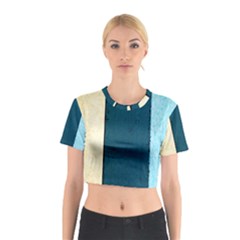 Flat Angle Cotton Crop Top by FunnyCow