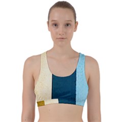 Flat Angle Back Weave Sports Bra by FunnyCow