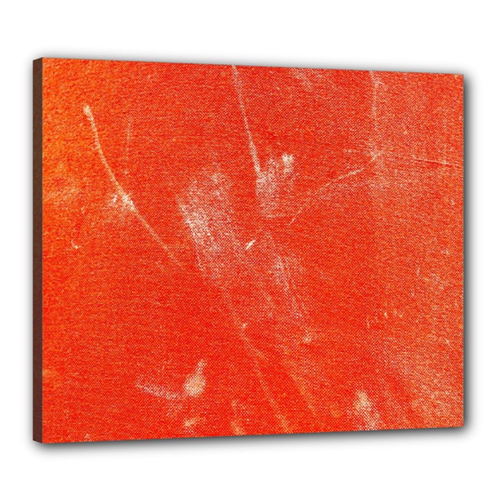 Grunge Red Tarpaulin Texture Canvas 24  x 20 