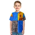 The Fifth Inside Funny Pattern Kids  Sport Mesh Tee View1