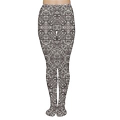 Luxury Modern Baroque Pattern Women s Tights