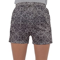 Luxury Modern Baroque Pattern Sleepwear Shorts