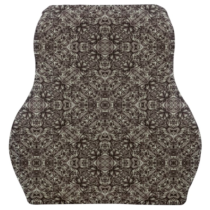 Luxury Modern Baroque Pattern Car Seat Velour Cushion 