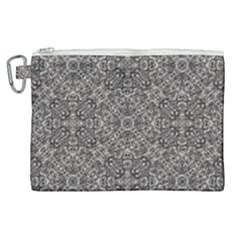 Luxury Modern Baroque Pattern Canvas Cosmetic Bag (xl)