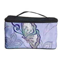 Wonderful Butterlies With Flowers Cosmetic Storage Case by FantasyWorld7