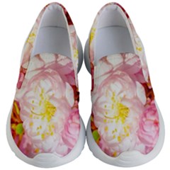 Pink Flowering Almond Flowers Kid s Lightweight Slip Ons by FunnyCow