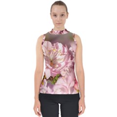 Beautiful Flowering Almond Shell Top by FunnyCow