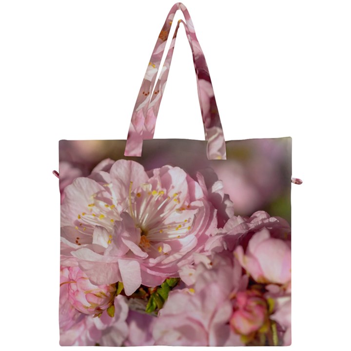 Beautiful Flowering Almond Canvas Travel Bag