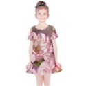 Beautiful Flowering Almond Kids  Simple Cotton Dress View1