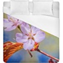 Sakura Flowers On Yellow Duvet Cover (King Size) View1