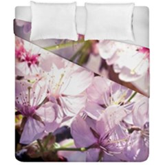 Sakura In The Shade Duvet Cover Double Side (california King Size) by FunnyCow