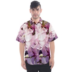 Sakura In The Shade Men s Short Sleeve Shirt