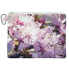 Sakura In The Shade Canvas Cosmetic Bag (xxl) by FunnyCow