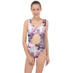 Sakura In The Shade Center Cut Out Swimsuit by FunnyCow