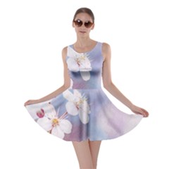 Pink Mist Of Sakura Skater Dress by FunnyCow