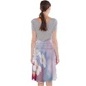 Pink Mist Of Sakura Midi Beach Skirt View2