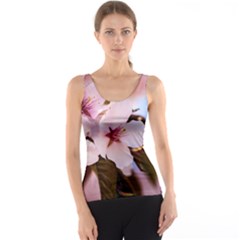 Three Sakura Flowers Tank Top by FunnyCow