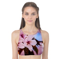 Three Sakura Flowers Tank Bikini Top by FunnyCow