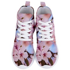 Three Sakura Flowers Women s Lightweight High Top Sneakers by FunnyCow