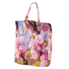 Flowering Almond Flowersg Giant Grocery Tote by FunnyCow