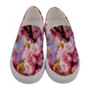 Flowering Almond Flowersg Women s Canvas Slip Ons View1