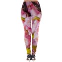 Flowering Almond Flowersg Lightweight Velour Leggings View2