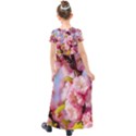 Flowering Almond Flowersg Kids  Short Sleeve Maxi Dress View2