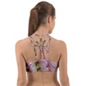 Single Almond Flower Back Web Sports Bra View2