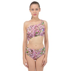 Almond Tree In Bloom Spliced Up Two Piece Swimsuit