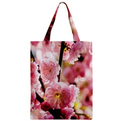 Blooming Almond At Sunset Zipper Classic Tote Bag by FunnyCow