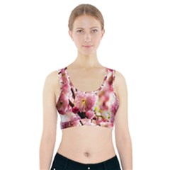 Blooming Almond At Sunset Sports Bra With Pocket by FunnyCow